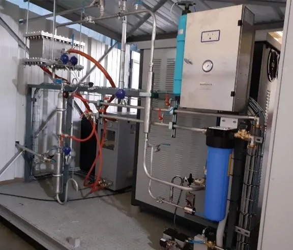 Illustrations du démonstrateur de méthanation